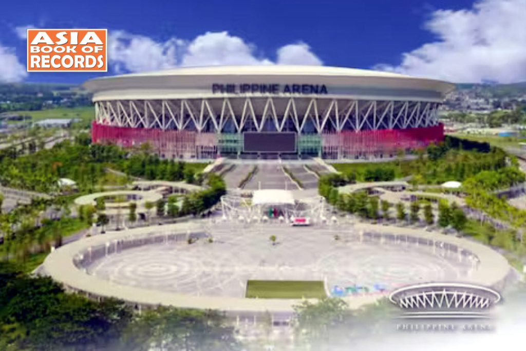 Largest indoor arena in the world - Asia Book of Records